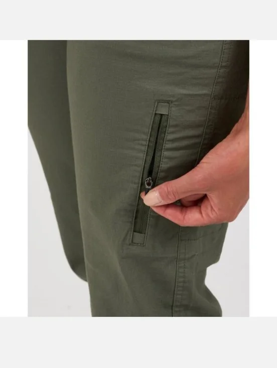 Vuori Sz Med Olive Green Ripstop Pants - Picture 4 of 9
